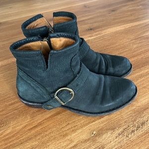 Fiorentini + Baker Black Suede Chad Boots - 6.5